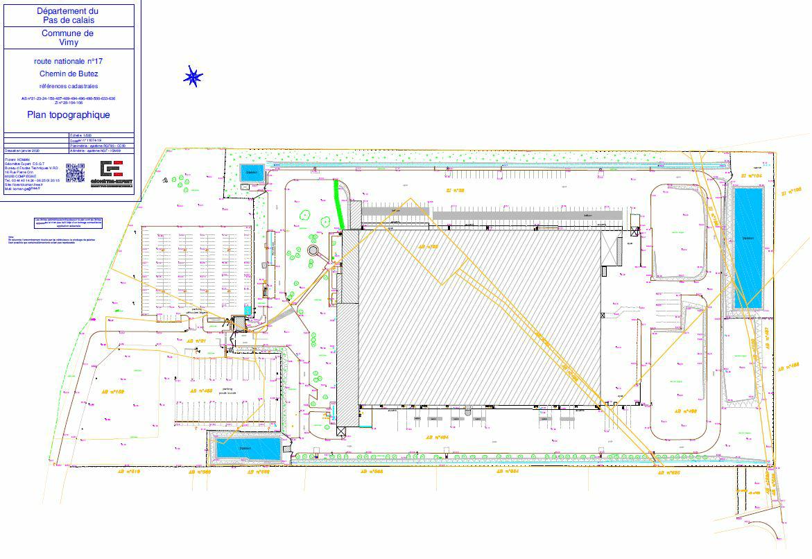 Entrepôt classe b Vimy 25552m² Location entrepôt classe b Vimy Pas-de-Calais OLLOG2204554 26